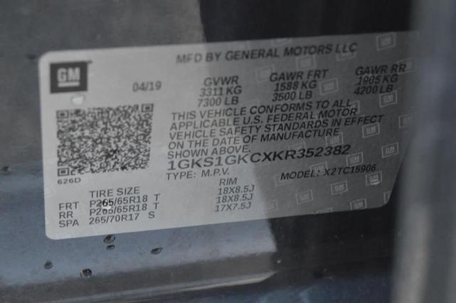 Photo of 2019 Dark Sky Metallic GMC Yukon XL