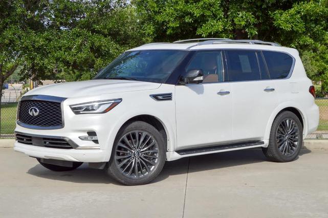 Photo of 2024 Aspen White INFINITI QX80