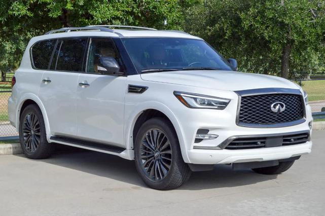 Photo of 2024 Aspen White INFINITI QX80