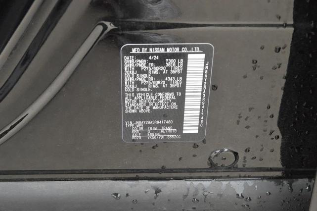 Photo of 2024 Super Black Nissan Armada