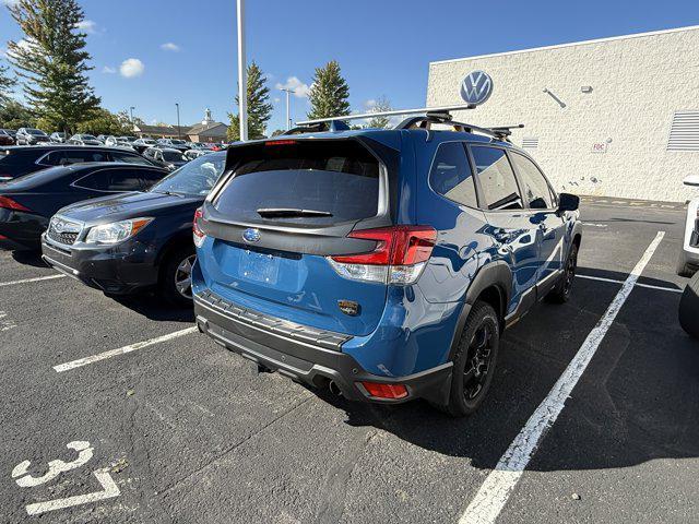 Photo of 2022 Geyser Blue Subaru Forester