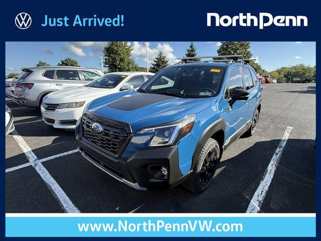 Photo of 2022 Geyser Blue Subaru Forester