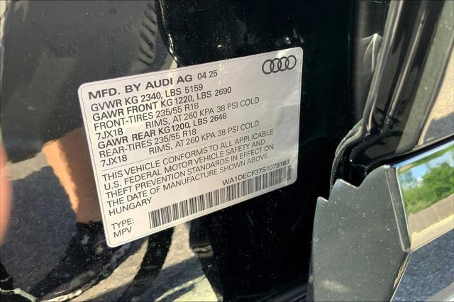 Photo of 2025 Mythos Black me Audi Q3