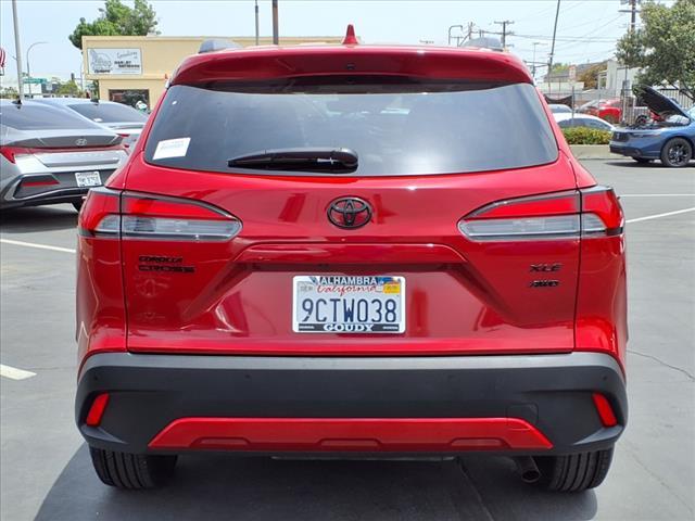 Photo of 2022 Barcelona Red Metallic Toyota Corolla Cross
