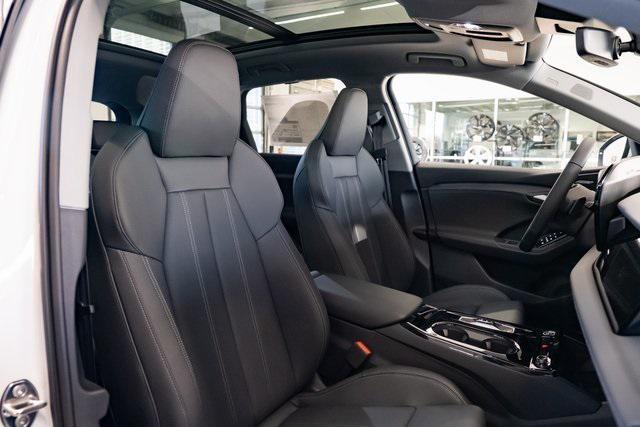 Photo of 2025 Glacier White Metallic Audi Q6 e-tron