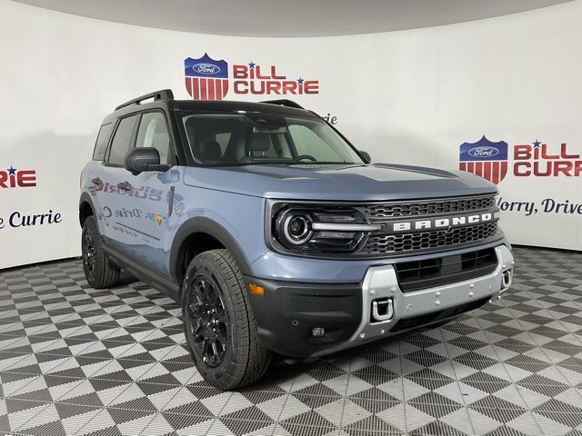 Photo of 2025 Azure Gray Metallic Tri-Coat Ford Bronco Sport