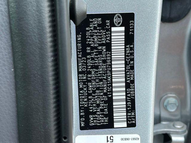 Photo of 2023 Silver Toyota Camry