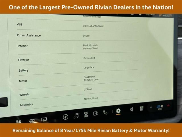Photo of 2022 Red Canyon Rivian R1T