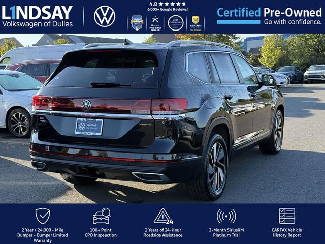 Photo of 2024 Deep Black Pearl Volkswagen Atlas