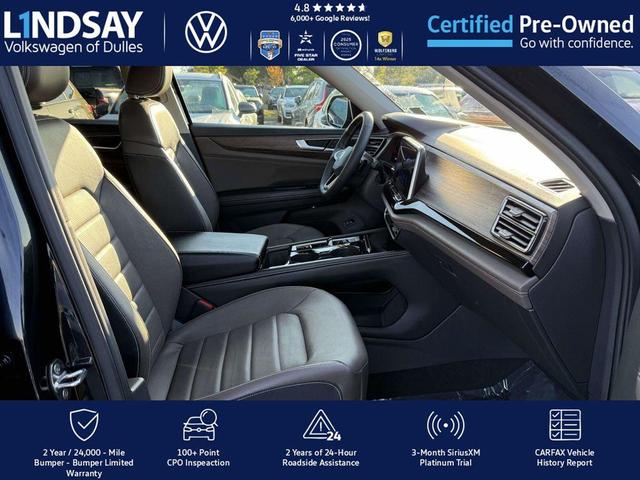 Photo of 2024 Deep Black Pearl Volkswagen Atlas