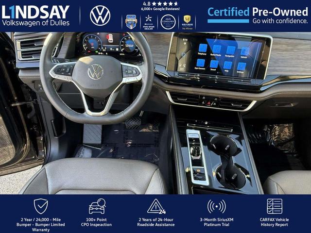 Photo of 2024 Deep Black Pearl Volkswagen Atlas
