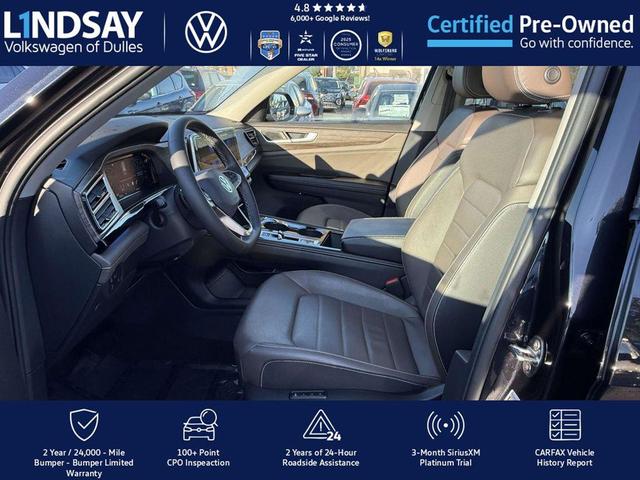 Photo of 2024 Deep Black Pearl Volkswagen Atlas
