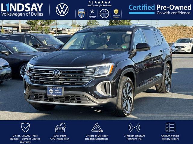 Photo of 2024 Deep Black Pearl Volkswagen Atlas