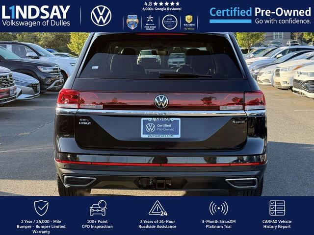 Photo of 2024 Deep Black Pearl Volkswagen Atlas