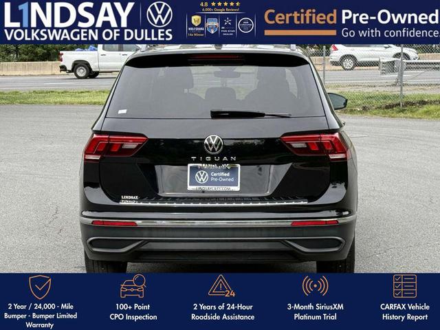 Photo of 2022 Deep Black Pearl Volkswagen Tiguan