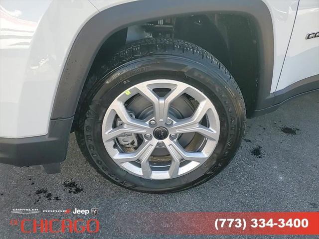 Photo of 2025 Bright White Clearcoat Jeep Compass