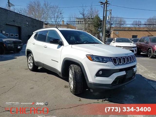 Photo of 2025 Bright White Clearcoat Jeep Compass