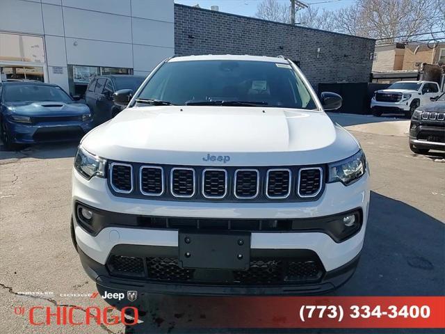 Photo of 2025 Bright White Clearcoat Jeep Compass