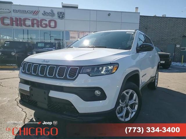 Photo of 2025 Bright White Clearcoat Jeep Compass
