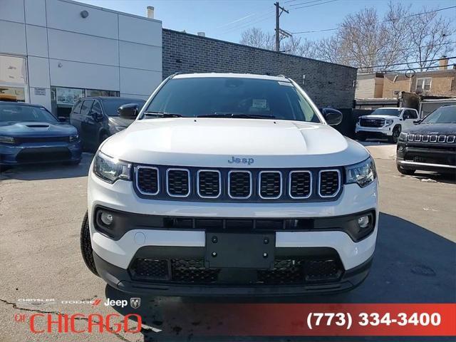 Photo of 2025 Bright White Clearcoat Jeep Compass