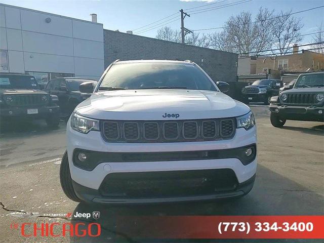 Photo of 2025 Bright White Clearcoat Jeep Compass