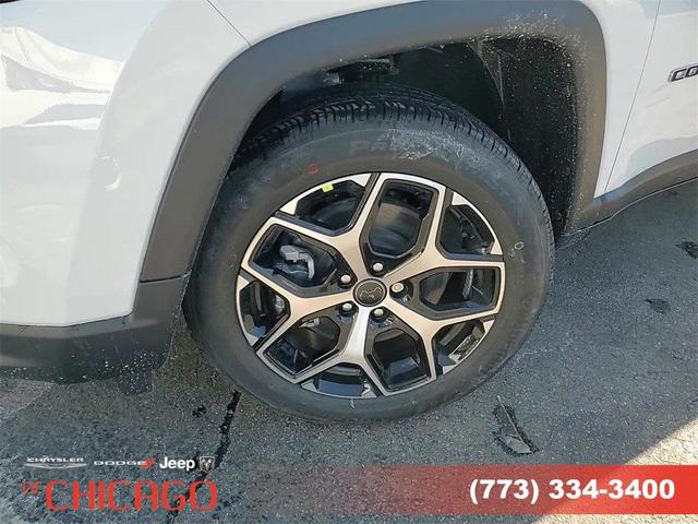 Photo of 2025 Bright White Clearcoat Jeep Compass
