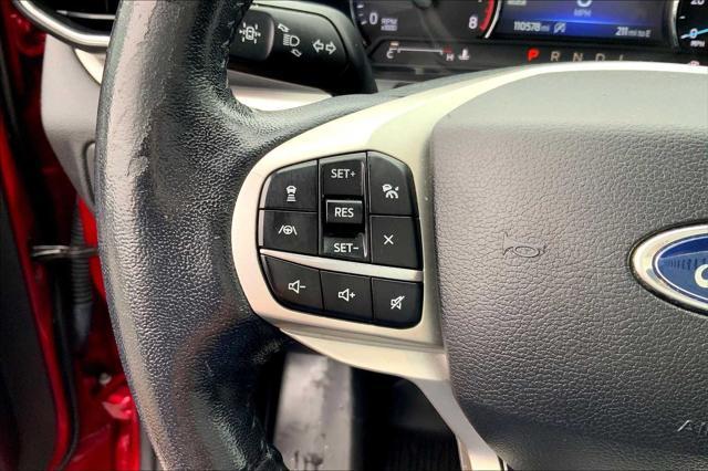 Photo of 2021 Rapid Red Metallic Tinted Clearcoat Ford Explorer
