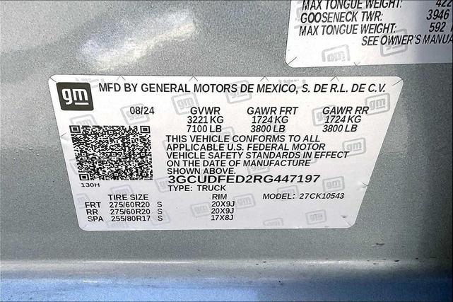 Photo of 2024 Sterling Gray Metallic Chevrolet Silverado 1500