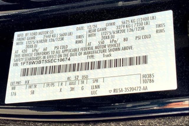 Photo of 2025 Antimatter Blue Metallic Ford F-350