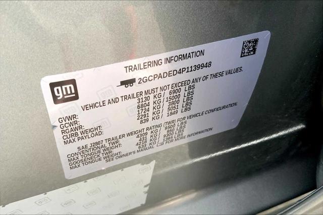 Photo of 2023 Sterling Gray Metallic Chevrolet Silverado 1500