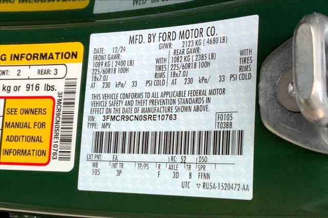 Photo of 2025 Eruption Green Metallic Ford Bronco Sport