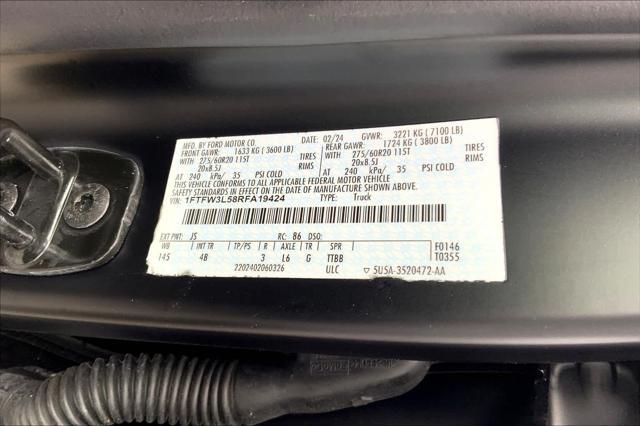 Photo of 2024 Iconic Silver Metallic Ford F-150