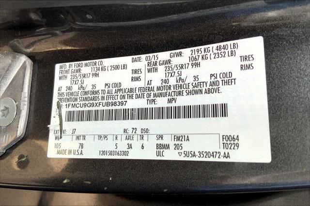 Photo of 2015 Magnetic Ford Escape