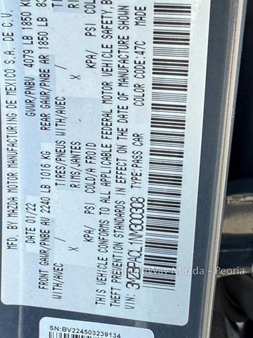 Photo of 2022 Polymetal Gray Metallic Mazda Mazda3