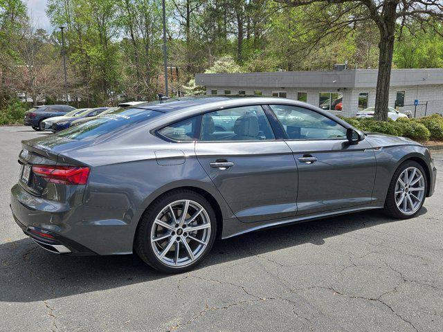 Photo of 2025 Daytona Gray Pearl Effect Audi A5 Sportback