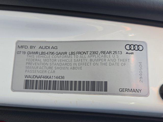 Photo of 2019 Ibis White Audi A4