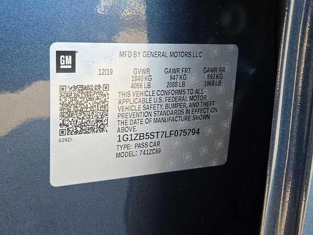 Photo of 2020 Shadow Gray Metallic Chevrolet Malibu