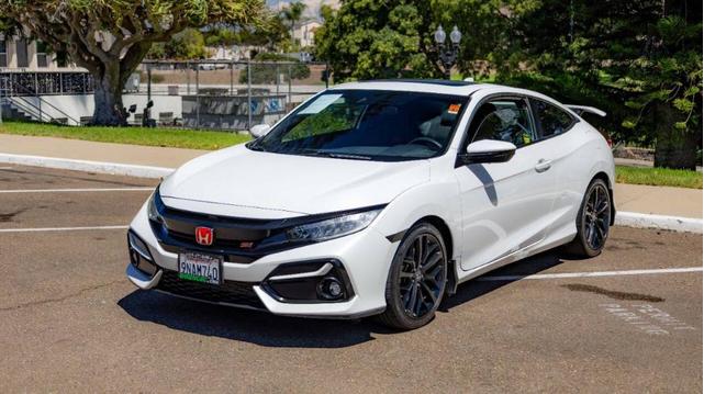 Photo of 2020 Lunar Silver Metallic Honda Civic Si