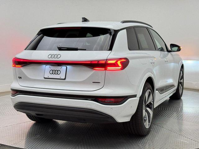 Photo of 2025 Glacier White Metallic Audi Q6 e-tron