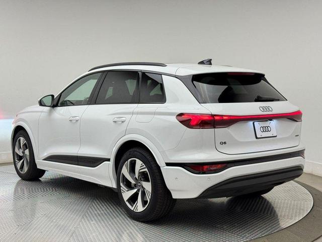 Photo of 2025 Glacier White Metallic Audi Q6 e-tron