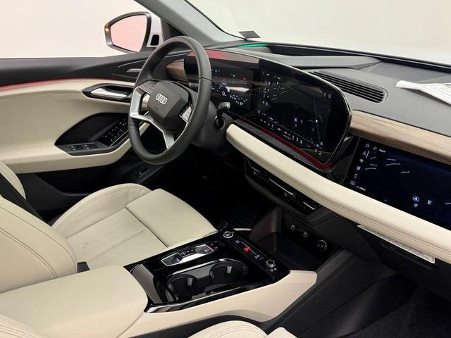Photo of 2025 Glacier White Metallic Audi Q6 e-tron