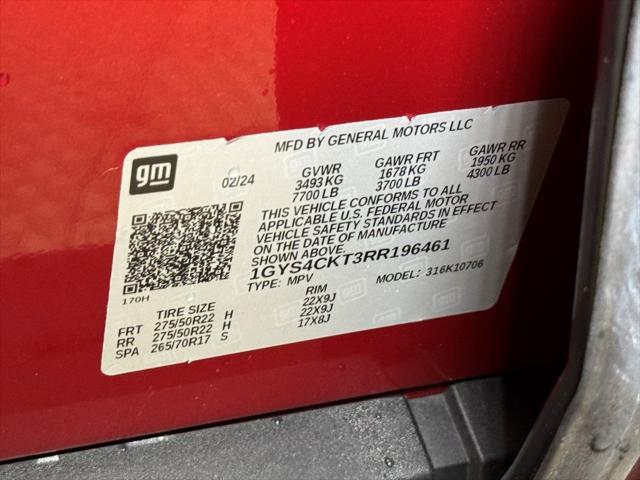 Photo of 2024 Radiant Red Tintcoat Cadillac Escalade