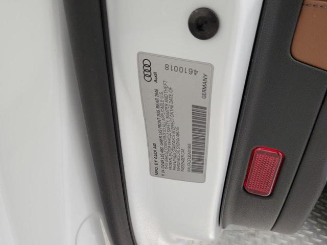 Photo of 2025 Glacier White Audi A5 Sportback