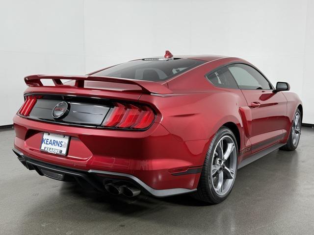 Photo of 2023 Rapid Red Metallic Tinted Clearcoat Ford Mustang