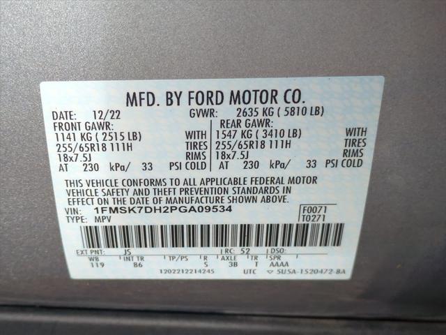 Photo of 2023 ICONIC SILVER METALLIC Ford Explorer