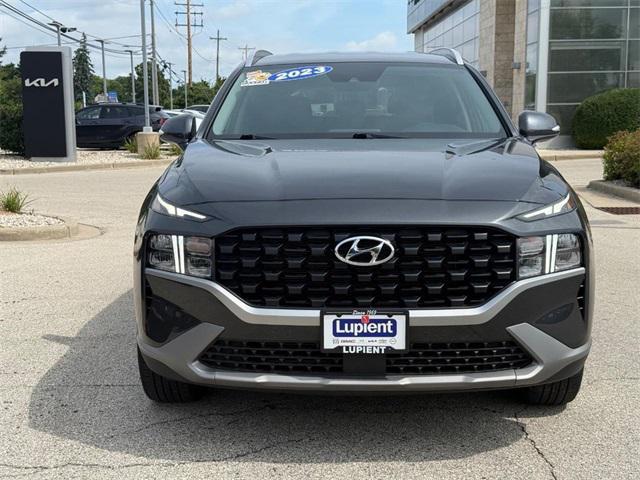 Photo of 2023 Portofino Gray Hyundai SANTA FE