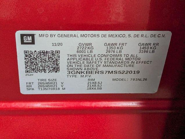 Photo of 2021 Cherry Red Tintcoat Chevrolet Blazer