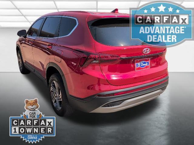 Photo of 2023 Calypso Red Hyundai SANTA FE