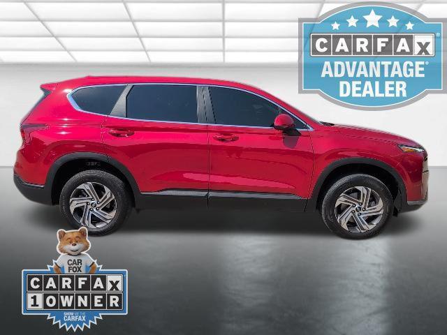 Photo of 2023 Calypso Red Hyundai SANTA FE