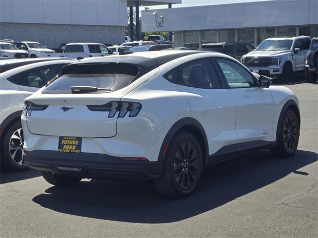 Photo of 2025 Star White Metallic Tri-Coat Ford Mustang Mach-E